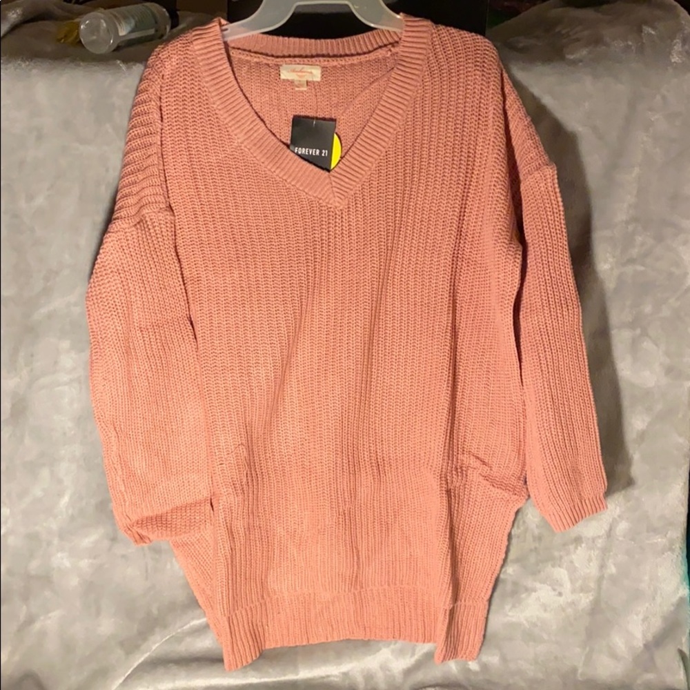 Pink forever 21 sweater
